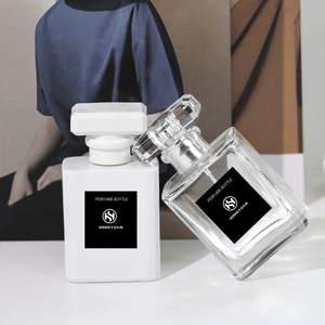 Venta Caliente de Botellas de Perfume Recargables Vacías Personalizadas para Cosméticos, Botella de Vidrio Cuadrada de 50 ml/100 ml con Pulverizador para Perfume y Cosméticos - Product Image 5