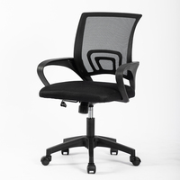 Chaise de bureau ergonomique confortable et réglable en hauteur, en tissu moderne, pour équipe, par VANBOW