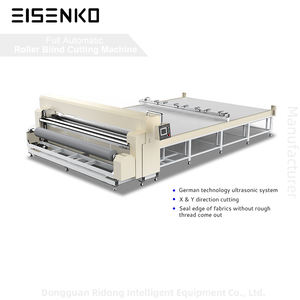 EISENKO Automatic Ultrasonic Roller <b>Blinds</b> Cutting Machine PLC Engine Motor Core Components CE Certified High Stability - Product Image 2
