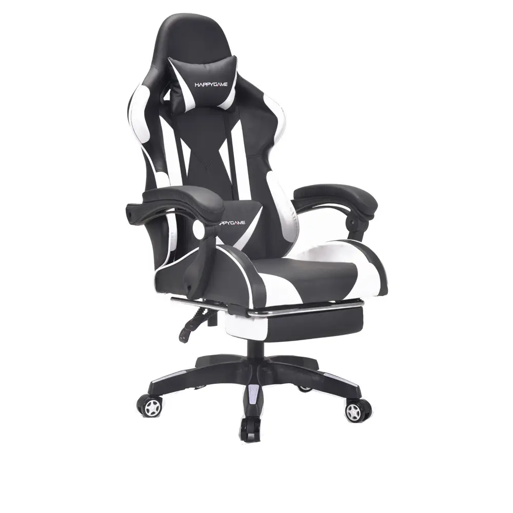 Modern simplicity office computer gamer recliner racing gaming chair with footrest factory cheap home chair