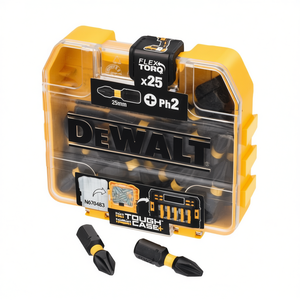 Juego de Puntas para Destornillador DeWalt Flex Torq, 25 mm, Ph2, 25 Piezas, Estuche Resistente - Product Image 2