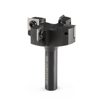 Fresa de 4 filos indexable para romper placas, para carpintería manual y de fresado, para ranurado y limpieza de fondo