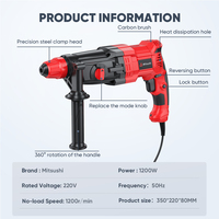 Marteau perforateur électrique Fyseus 1200W