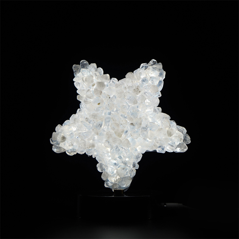 Étoile de quartz clair