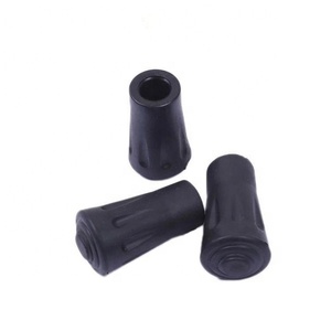 Custom sizes durable hard material rubber crutch tip