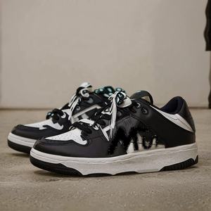 Chaussures basses décontractées de marque <span class=keywords><strong>OG</strong></span> Custom, design Panda Bears, pour hommes et femmes, bleu, style skateboard, chaussures basses SB - Product Image 3