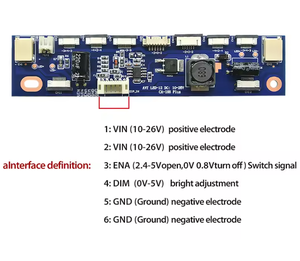 <span class=keywords><strong>CA</strong></span>-188 papan Inverter lampu latar LED 15-24 inci modul Driver daya papan Driver arus konstan Universal - Product Image 2