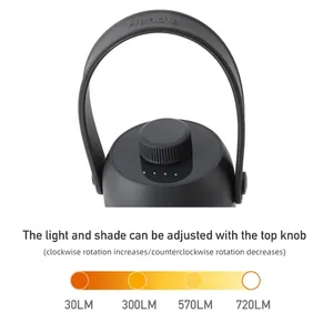 Linterna de Camping con 3 Colores, Recargable por USB, Luz LED de Emergencia para Camping, Regulable, Linterna de Senderismo, Banco de Energía para Exteriores - Product Image 4