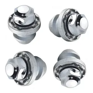 4 écrous de sécurité Galaxilock pour GM Tracker 89-09 - Product Image 2