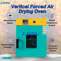 JUNMU Fenêtre en verre trempé double couche 225l/600l Ventilateur vertical Four de séchage à convection Équipements de chauffage de laboratoire pour