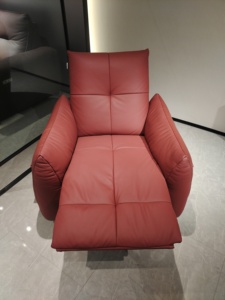 Ghế thư giãn xoay đa năng hiện đại, da thật, không trọng lực, có cổng sạc USB, sản xuất bởi nhà máy. - Product Image 3