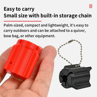 SPG tir à l'arc flèche Point mise à jour clé en plastique lame fixe chasse pratique tête large entretien Portable outil équipement