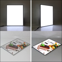 Papan Menu LED Aluminium Ultra-tipis untuk SPBU, Restoran Cepat Saji, Kedai Kopi, dan Pusat Perbelanjaan