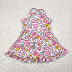 Robes de sport pour bébés filles, à bretelles, pour yoga, athlétiques, longueur genou - Product Image 4