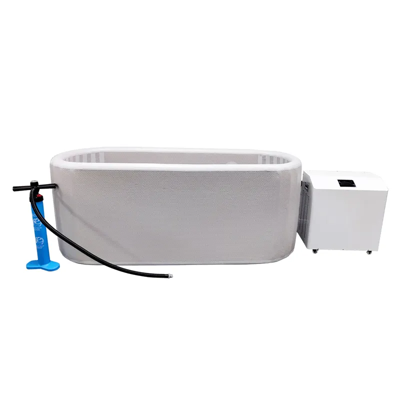 Vasca da bagno portatile in Pvc di plastica di lusso vasca da bagno pieghevole per il bagno di ghiaccio