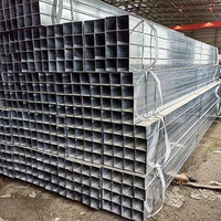 SS400 S235JR 方形/矩形热轧/冷轧/ERW 碳钢管 空心断面结构用 Ms 建筑用管材