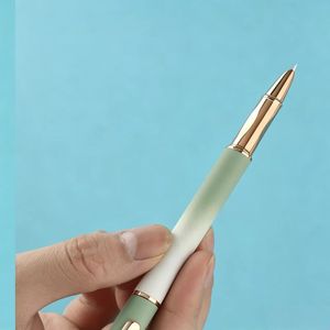 Stylo effaçable à dégradé de couleurs, cartouche d'encre rechargeable, logo personnalisé, pour la pratique de l'écriture manuscrite <span class=keywords><strong>des</strong></span> élèves du primaire, fournitures scolaires, cadeau - Product Image 5