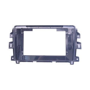 Xe đài phát thanh fascia đôi DIN khung GPS DVD bezel bảng điều chỉnh Dash cài đặt Kit cho <span class=keywords><strong>NIS</strong></span> san Navara 2014-2015 MP5 Stereo - Product Image 1
