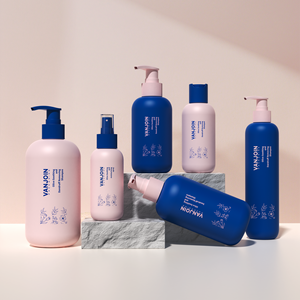 บรรจุภัณฑ์พลาสติก PET สำหรับเครื่องสำอางระดับไฮเอนด์สำหรับร้านเสริมสวยมืออาชีพชุดโลชั่นออกแบบแม่พิมพ์ได้ตามต้องการฉลากส่วนตัวและ OEM - Product Image 4