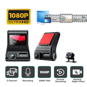 Vendita calda <span class=keywords><strong>3</strong></span> canali Dashcam <span class=keywords><strong>3</strong></span> modi per auto videoregistratore strada telecamera Dashcam per il veicolo - Product Image 6