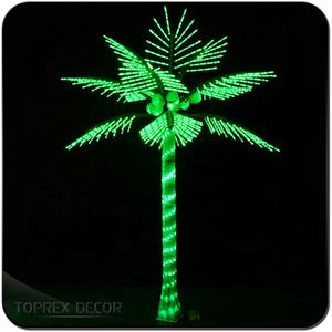 Lampu Pohon Kelapa LED TOPREX DECOR IP65 Tahan Air untuk Penggunaan Luar Ruangan, Ukuran Sesuai Pesanan, Umur Pakai Panjang - Product Image 3