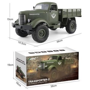 Off-Road Camion <span class=keywords><strong>Militare</strong></span> JJRC Q61 RC Auto Telecomando Auto Del Veicolo di Controllo Scala 1/16 2.4G 4WD Transporter RC Auto per il Regalo Dei Bambini del Giocattolo - Product Image 4
