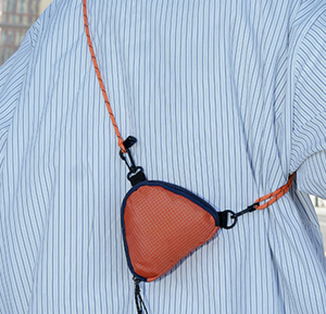 Nuova borsa a tracolla sportiva da <span class=keywords><strong>donna</strong></span> all'aperto con cerniera e chiusura aperta <span class=keywords><strong>Mini</strong></span> Organizer per auricolari portafoglio triangolare - Product Image 4