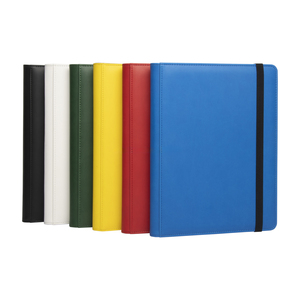 Kartenordner mit 12 Taschen, Toploader Poke Pop Business Slab, 4-Taschen-Reißverschluss, für Spiele, Baseball, PU-Sammelkarten - Product Image 4