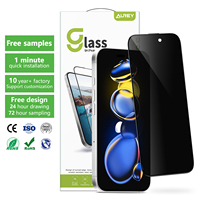 Produit à succès 2026 Vente en gros Protection d'écran 2.5D Verre trempé de confidentialité pour iPhone 16 Pro Max Verre de confidentialité