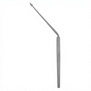 Couteau auriculaire Politzer à lame de lance, baïonnette angulaire, pour tympan, conduit auditif, membrane tympanique, instrument chirurgical ORL par Vaslcare - Product Image 1