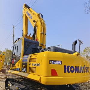 Originale giapponese <span class=keywords><strong>Komatsu</strong></span> 20 Ton usato escavatore cingolato superiore performante <span class=keywords><strong>PC200</strong></span> escavatore usato - Product Image 2