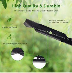 Lame de <span class=keywords><strong>tondeuse</strong></span> à gazon 49 50 CM de remplacement pour <span class=keywords><strong>HONDA</strong></span> 72512750305 72513750305 72531-758-L00 72511-758-L00 PB13989 BUN194-OL - Product Image 2