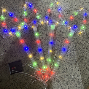 Lumière solaire LED pour pelouse, motif neige, lumières de Noël pour jardin, extérieur, étanche IP44, couleurs personnalisées, installation facile, dimmable, CRI - Product Image 5