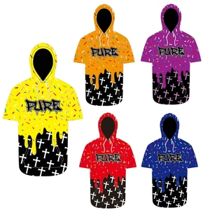Pure hommes sublimé personnalisé crème glacée à manches courtes enfants maillot de Baseball Logo personnalisé numéro équipe Baseball uniforme court - Product Image 2