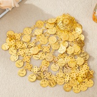 Cadenas para el Cabello de Baile Étnico Indio Vintage de Moda para Mujer, Joyería Larga con Borlas de Monedas, Tocado para Mujer, Cadena para la Cabeza
