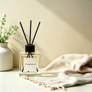 Diffuseur de <span class=keywords><strong>parfum</strong></span> Orange & Bois, arôme longue durée, désodorisant pour chambre, salle de bain, bureau, décoration, logo personnalisé - Product Image 4