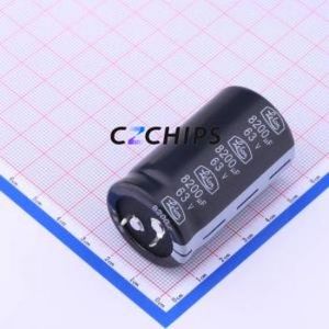 LSM822M1J--A3050 Snap-in Aluminum Electrolytic Capacitor Through hole Component (THT),D30xL50mm 8200uF 20% 63V 10mm - Product Image 1