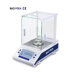 SCITEK电子分析天平可拆卸玻璃挡风玻璃罩科学分析称重天平