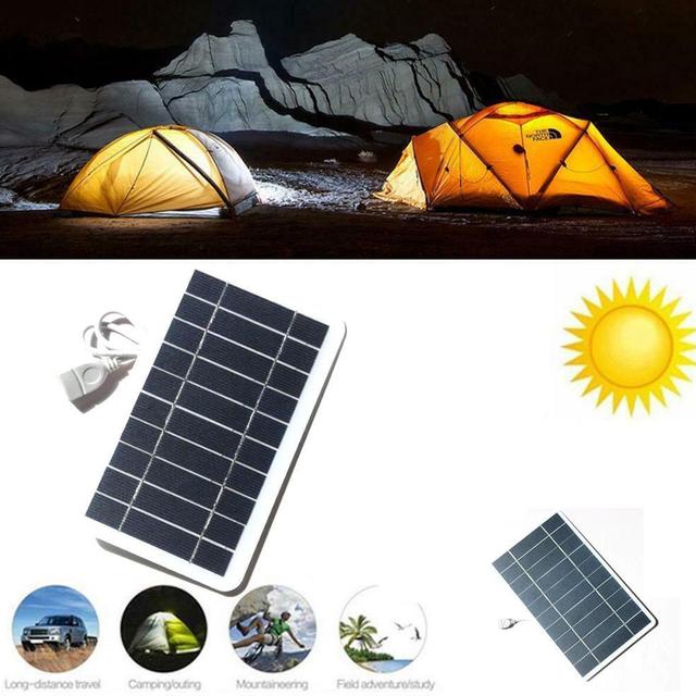 Hot Selling Factory Price Output 5V Outdoor Charger Mini 2w Small Portable Solar Panel with Usb Port for Charging Smart Phones