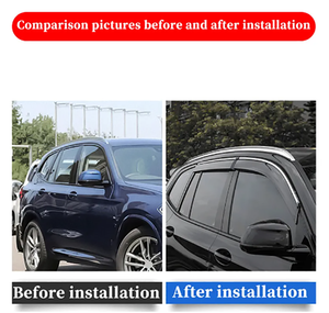 Accessoires d'extérieur de voiture Déflecteur de pluie <span class=keywords><strong>Bande</strong></span> décorative noire commune Convient pour Toyota RAV4 2020 <span class=keywords><strong>Pare</strong></span>-<span class=keywords><strong>soleil</strong></span> de fenêtre latérale - Product Image 3