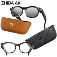 Lunettes intelligentes CY03max avec caméra, étui de charge 2000 mAh, caméra 800W pixels, enregistrement vidéo, enregistrement audio, traduction photo