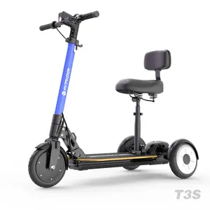 新款可折叠电动轮椅踏板车，适用于行动不便的老年人和成人