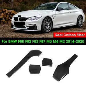 สำหรับ F80 M3 F82 F83 M4 ซีดาน คูเป้ เปิดประทุน ปี 2014 2020 ฝาครอบพนักพิงเบาะคาร์บอนไฟเบอร์แท้  ชุดแต่งภายในด้านหน้า - Product Image 1