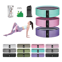 Bandes de Résistance en Tissu Personnalisées pour Yoga, Hanches et Fessiers – Équipement de Fitness pour Entraînement à Domicile et en Salle de Sport