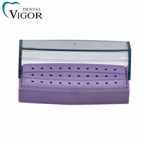 Boîte de rangement Endo pour instruments dentaires colorés à 30 trous pour le traitement des canaux radiculaires, support pour fraises diamantées en carbure RA pour la dentisterie - Product Image 4
