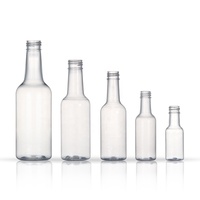 Bouteille en plastique PET pour sauce piquante, 25 ml, 50 ml, 100 ml, 150 ml, bouteille en plastique pour sauce, vinaigrette, mayonnaise, ketchup