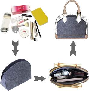 <span class=keywords><strong>Sac</strong></span> de rangement en feutre Portable, <span class=keywords><strong>sac</strong></span> à cosmétiques, <span class=keywords><strong>sac</strong></span> d'insertion dans le <span class=keywords><strong>sac</strong></span>, organisateur pour <span class=keywords><strong>Alma</strong></span> PM BB - Product Image 6