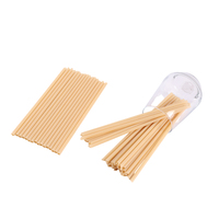Pailles individuelles en papier pour Bubble Tea, café, pailles courtes en PHA de canne à sucre pour les bars et les restaurants