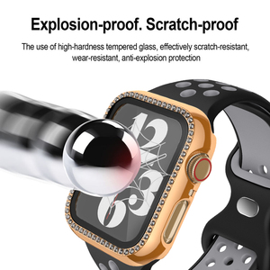 กรอบอุปกรณ์เสริมวัสดุ PC สำหรับ <span class=keywords><strong>Apple</strong></span> <span class=keywords><strong>Watch</strong></span> Series 5 4 <span class=keywords><strong>3</strong></span> 44มม. 40มม. 42มม. 38มม. - Product Image 2