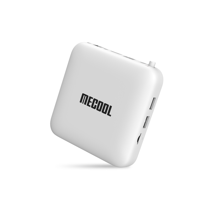 MECOOL KM2 Android 14 Quad Core Smart TV Box 2GB 8GB Amlogic S905X2 BT4.2 4K for Certified 2.4G/5G WiFi